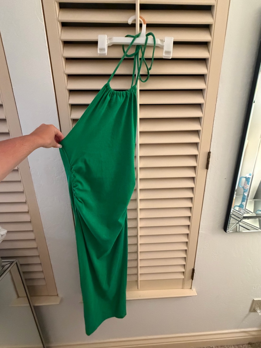 Green dress
